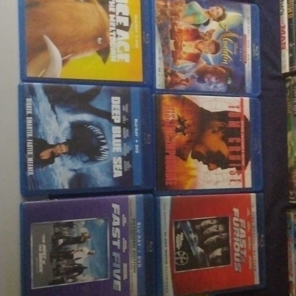 Lot of 7 Blu Rays